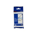 Cinta brother hse221 termorretráctil texto negro sobre fondo 8.8mmx1.5m