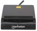 Lector de Tarjetas Inteligentes Contacto Externo USB Manhattan