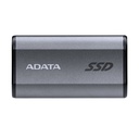 Ssd externo adata elite se880 4 tb, lectura 2000 mb/s, escritura 2000 mb/s, usb tipo c, usb 3.2 gen 2x2, gris