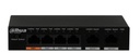 Switch poe dahua  4 puertos 2 puertos uplink ethernet switching 1.8g