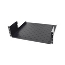LinkedPRO Rack Abierto 19'' para Montaje en Pared, 2U, Negro