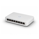 Ubiquiti unifi switch lite usw-lite-8-poe - conmutador - gestionado - 8 x 10/100/1000 (4 poe+) - sobremesa, montaje en pared - poe+ (52 w)