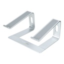 Base de escritorio para laptop, soporta 5kg, de aluminio, color plata, base riser elevador ergonomico para laptop, para macbook air