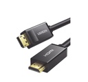 Cable dp macho a hdmi macho | longitud 5m | soporta 4k@30hz | soporta 3d | cobre estañado 28awg | blindaje interno múltiple | transmisión unidireccional | botón de liberación | chip de última generación.
