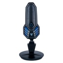 Micrófono vorago game factor mcg800 con base giratoria usb tipo-c color negro