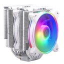 Disipador cooler master hyper 622 halo blanco rgb rr-d6ww-20pa-r1 - socket intel® lga 1851/1700/1200/1151/1150/1155/1156 amd® am5/am4