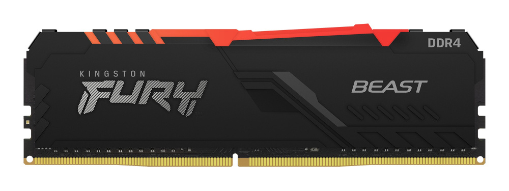 Memoria RAM Kingston FURY Beast RGB DDR4 3200MHz 32GB CL16 XMP