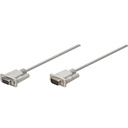 Cable DB9 Manhattan 304238 DB9 Macho - DB9 Hembra 1.8 Metros