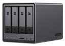 Ugreen NASync DXP4800 NAS, 4 Bahías, 16TB, Intel N100, 8GB RAM, SATA, máx 96TB ― No Incluye Disco