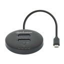 Gabinete de Disco Duro Manhattan 130752 M.2 USB C 2.0