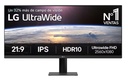 Monitor LG 29U511A-B LED 29", 2560x1080 Ultra Wide Full HD, 100Hz, HDMI/DisplayPort, Negro