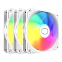 Kit 3 Ventiladores Cooler Master MF120 Lite / ARGB / 3x120mm / PWM Dinámico 1.750 RPM / Negro / MFW-B2DW-173PA-R1