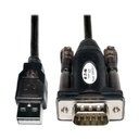Cable tripp lite adaptador usb-a a serial rs232 (db9) - (m/m) 1.52m color negro