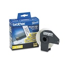 Etiquetas brother dk1203 papel blanco precortado 17mmx87.1mm 300 etiquetas