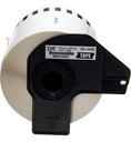 Cinta etiquetadora brother dk4205 continua removible blanca 62mmx30.4m 300 etiquetas
