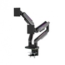 Soporte de Escritorio Para 2 Monitores MSI 17"-35" Hasta 20kg