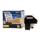 Etiquetas brother dk1240 precortada papel blanco 50.5mmx101mm 600 etiquetas ql-1060n