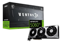 Tarjeta de video msi rtx 5060 ti 16g ventus 3x oc 16gb gddr7 2617 mhz 1*hdmi 3*dp 3*fan