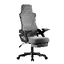 Silla power rush mesh  balam rush silla gamer - color marco negro malla gris. br-944199