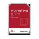 Disco Duro para NAS Western Digital WD Red Plus 3.5'', 8TB, SATA, 6 Gbit/s, 5640RPM, 256MB Cache
