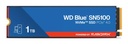 Ssd Wd Blue Sn5100 Nvme, 1tb, M.2, 6700 Mb/s Escritura, 7100 Mb/s Lectura, Pci Express 4.0