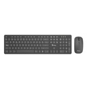 Kit de Teclado y Mouse Stylos SKM100, Inalámbrico, USB, Negro, Español
