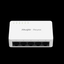 Switch Ruijie Fast Ethernet RG-ES05F, 5 Puertos 10/100Mbps, 1.0 Gbit/s, 2000 Entradas - No Administrable