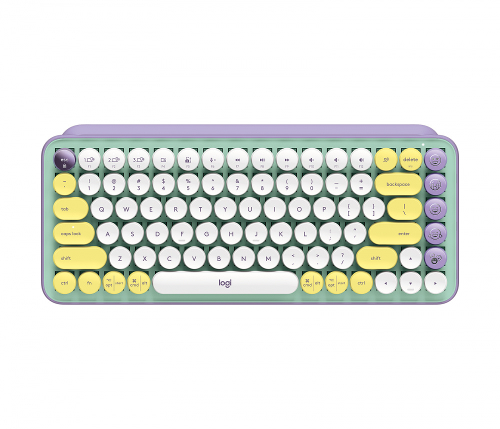 Teclado Mecánico Inalámbrico Logitech Pop Keys Daydream Bluetooth Ingles