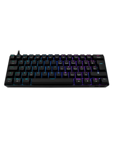 Teclado Mecánico Gamer Balam Rush Dominate GK550 RGB Switch Blue Alámbrico Español