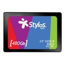 SSD Stylos STMSSD3B, 480GB, 2.5", 510 MB/s Escritura, 560 MB/s Lectura, SATA III
