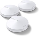 Router TP-Link Ethernet de Banda Dual AC1300 Deco M5 con Wi-Fi Mesh, 1300Mbit/s, 2x RJ-45, 2.4/5GHz - 3 Piezas