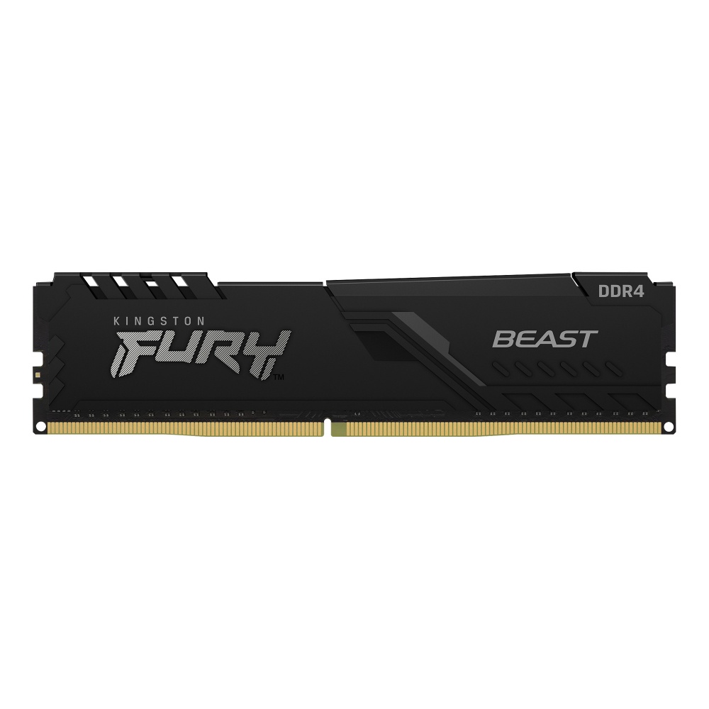 Memoria RAM Kingston FURY Beast Black DDR4 3200MHz 16GB Non-ECC CL16 XMP