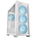 Gabinete asus tuf gaming gt302 argb midi tower, vent. 3x 140 mm, vent. 1x 140 mm, blanco