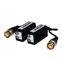 Transceptores hd 2mp enson ens-vt100 ahd/tvi/cvi push-in con conector, aislador de ruido y protector de voltaje. conector 100% c
