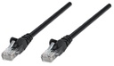 Cable de red (patch) utp cat 6 7.6m negro