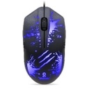 Mouse Gamer BRobotix Óptico Xplosion RGB Alámbrico USB 1500DPI