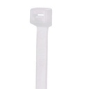 Cincho de nylon 6.6 stronghold™, de 370mm de largo, color natural, plenum, paquete de 100pz