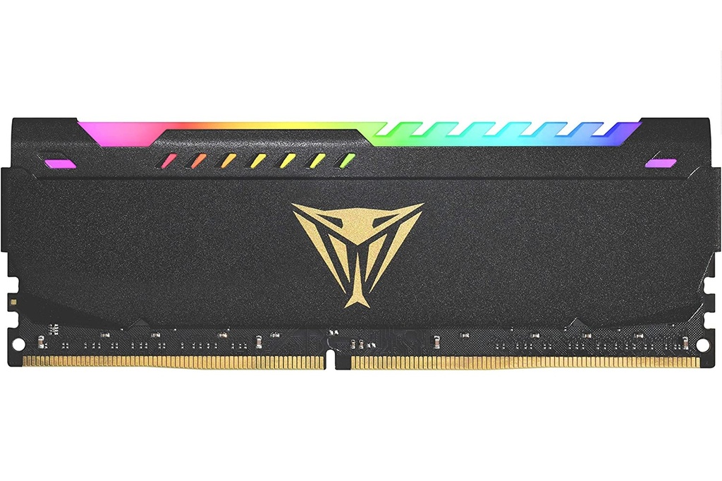 Memoria RAM Patriot Viper Steel RGB DDR4 3600MHz 16GB Non-ECC CL20 XMP